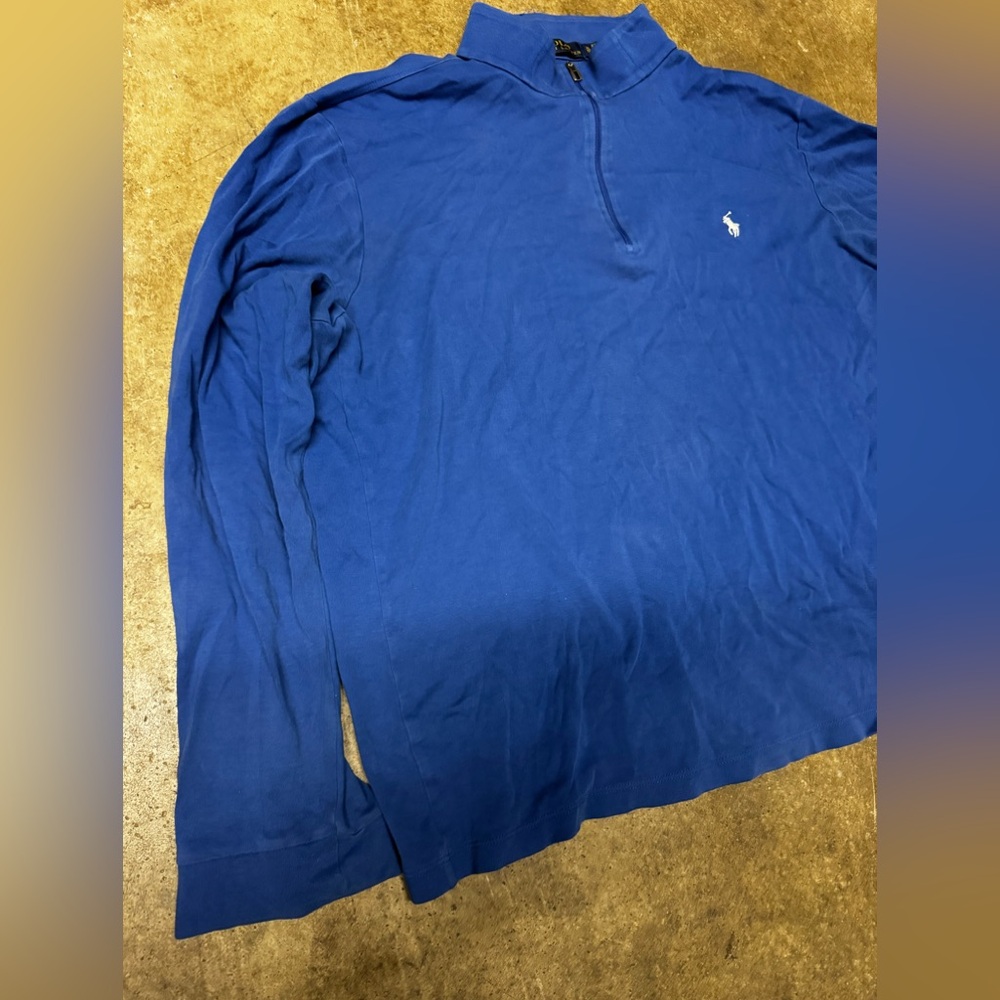 Polo Ralph Lauren long sleeve blue men’s size XL - Picture 2 of 10